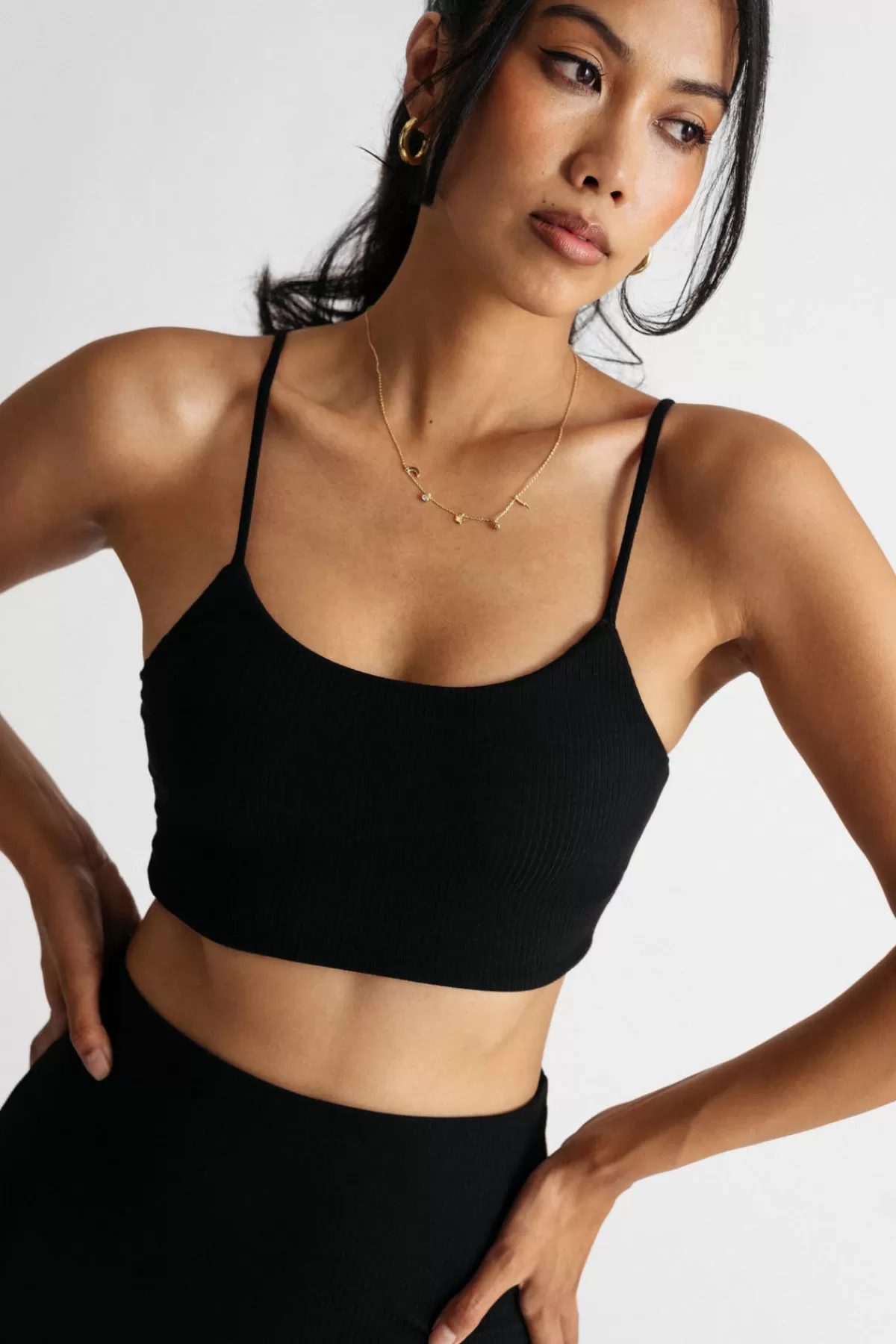 Tobi Almost There Ribbed Crop Top And Midi Skirt Set - * Night Club Outfits | Birthday Outfits