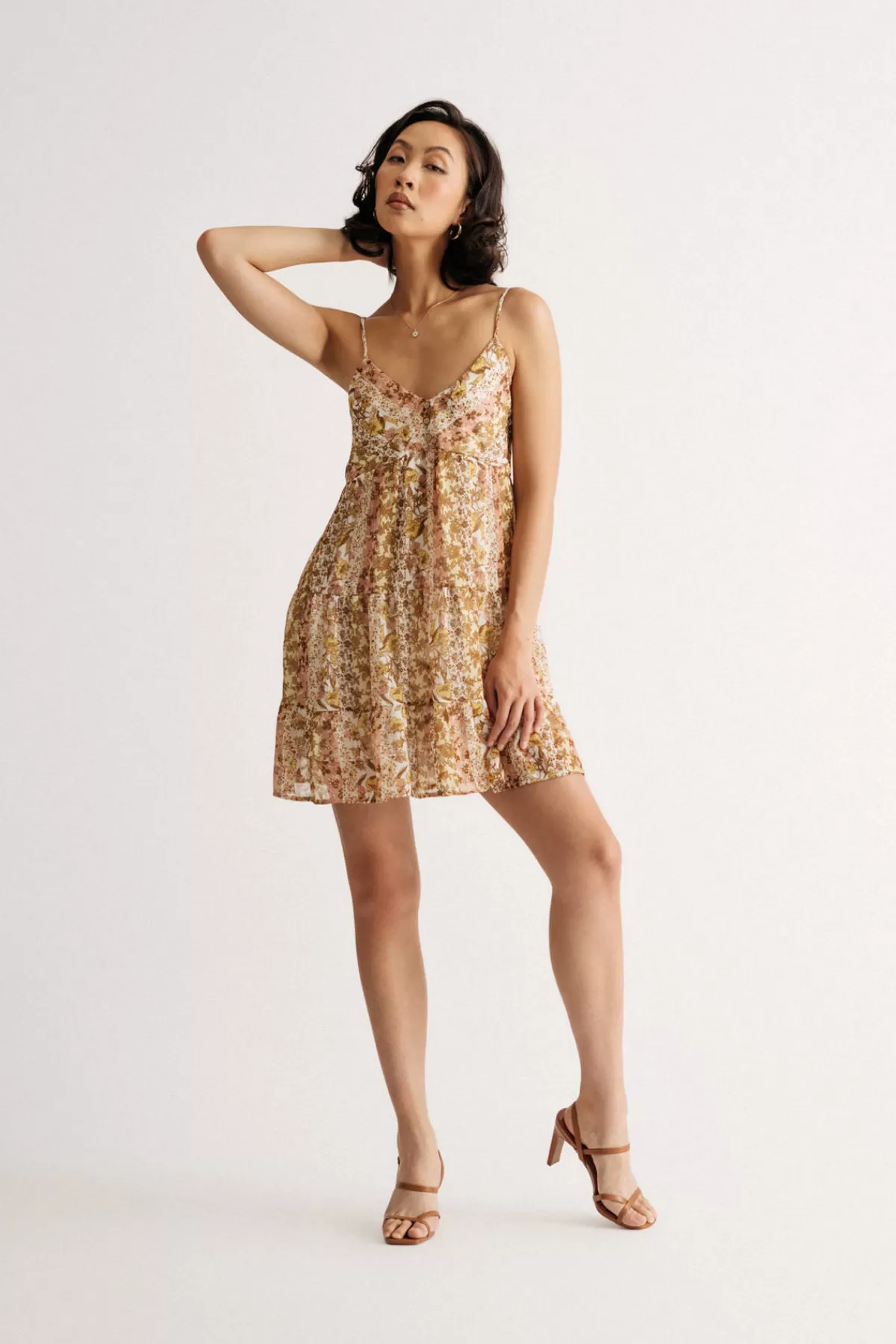 Tobi Believe In Me Floral Skater Mini Dress - * Beach Vacation Outfits | Beach Dresses