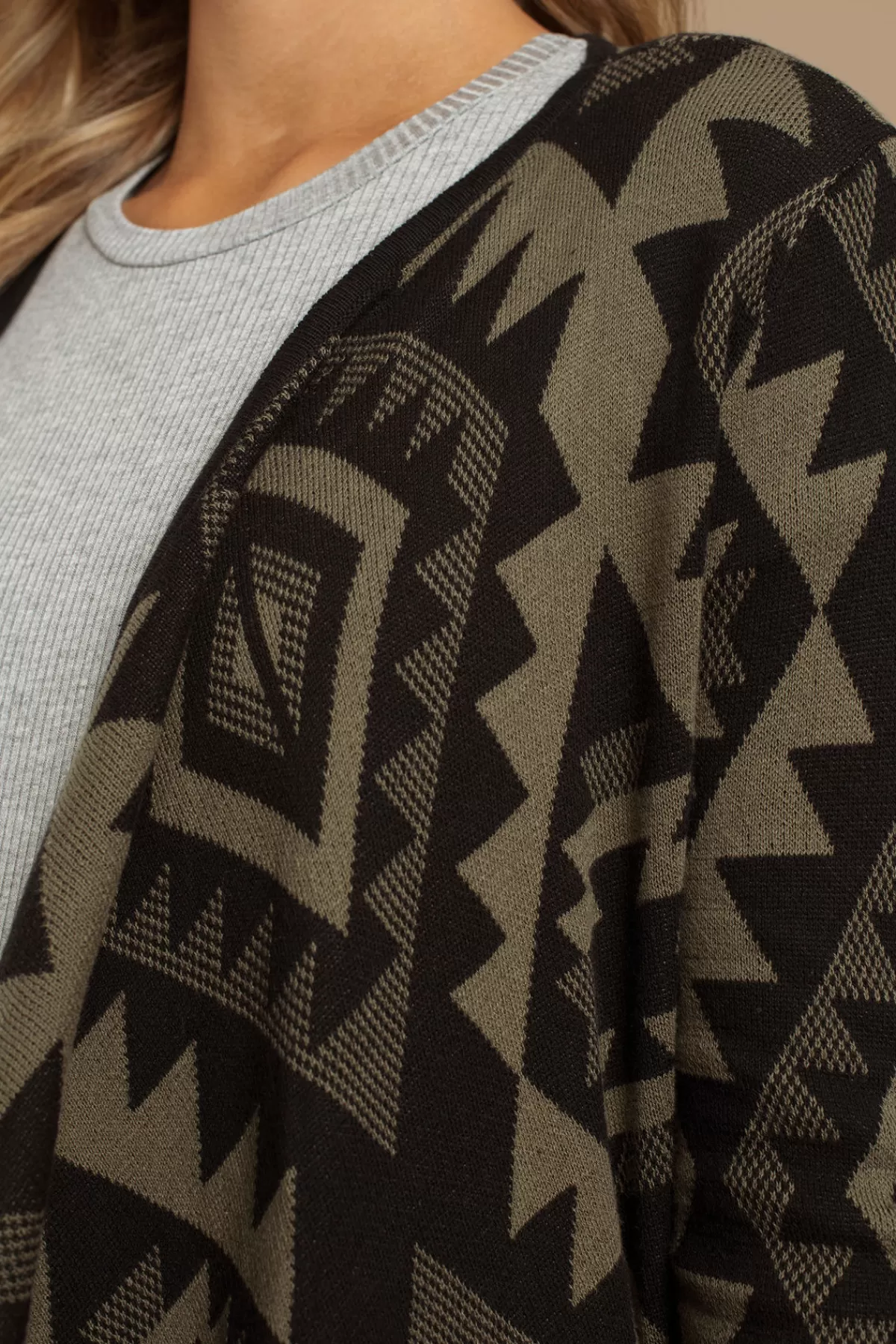 Tobi Embers Aztec Print Cardigan - * Long Sleeve Tops | Sweaters & Cardigans