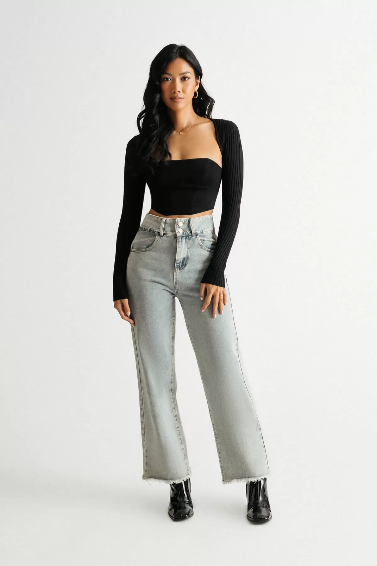 Tobi Isabella Knit Corset Top And Bolero Shrug Set* Vacation Shop | Night Club Outfits