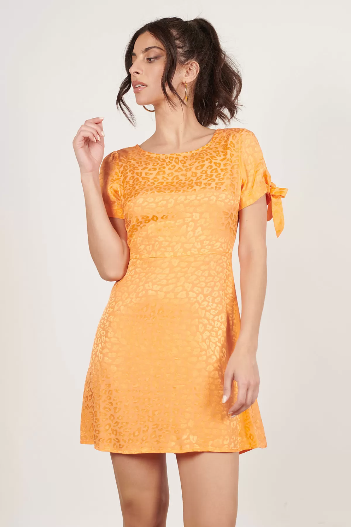 Tobi Nowhere To Be Leopard Print A-line Mini Dress - * Party Dresses | Shift Dresses