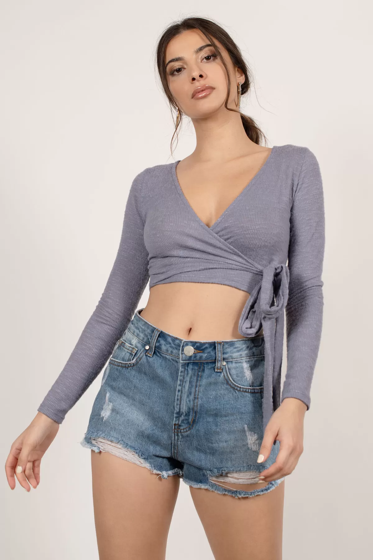 Tobi Riverside Distressed Shorts - * Denim | Festival Outfits & Clothing