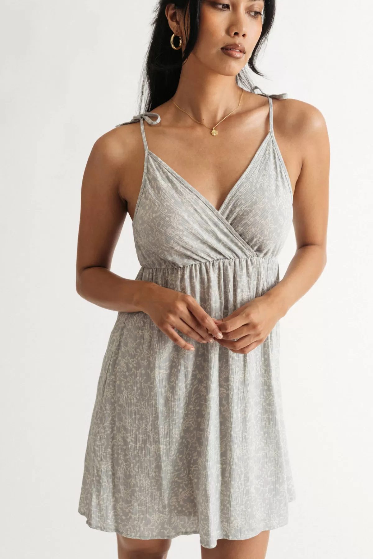 Tobi See It All Tie Strap Skater Mini Dress - * Honeymoon Outfits | Bump Friendly Dresses