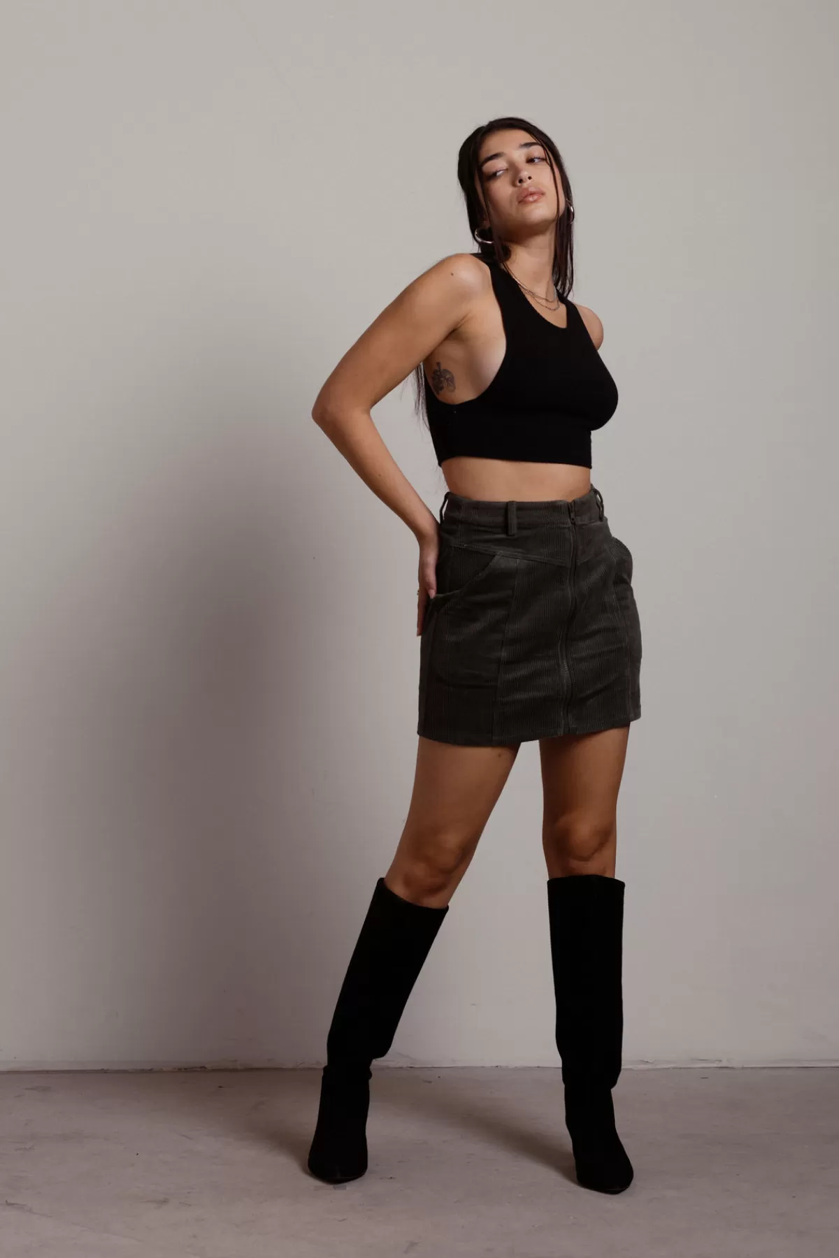 Tobi Stay Low Key Corduroy Mini Skirt - * Halloween Outfits | Skirts