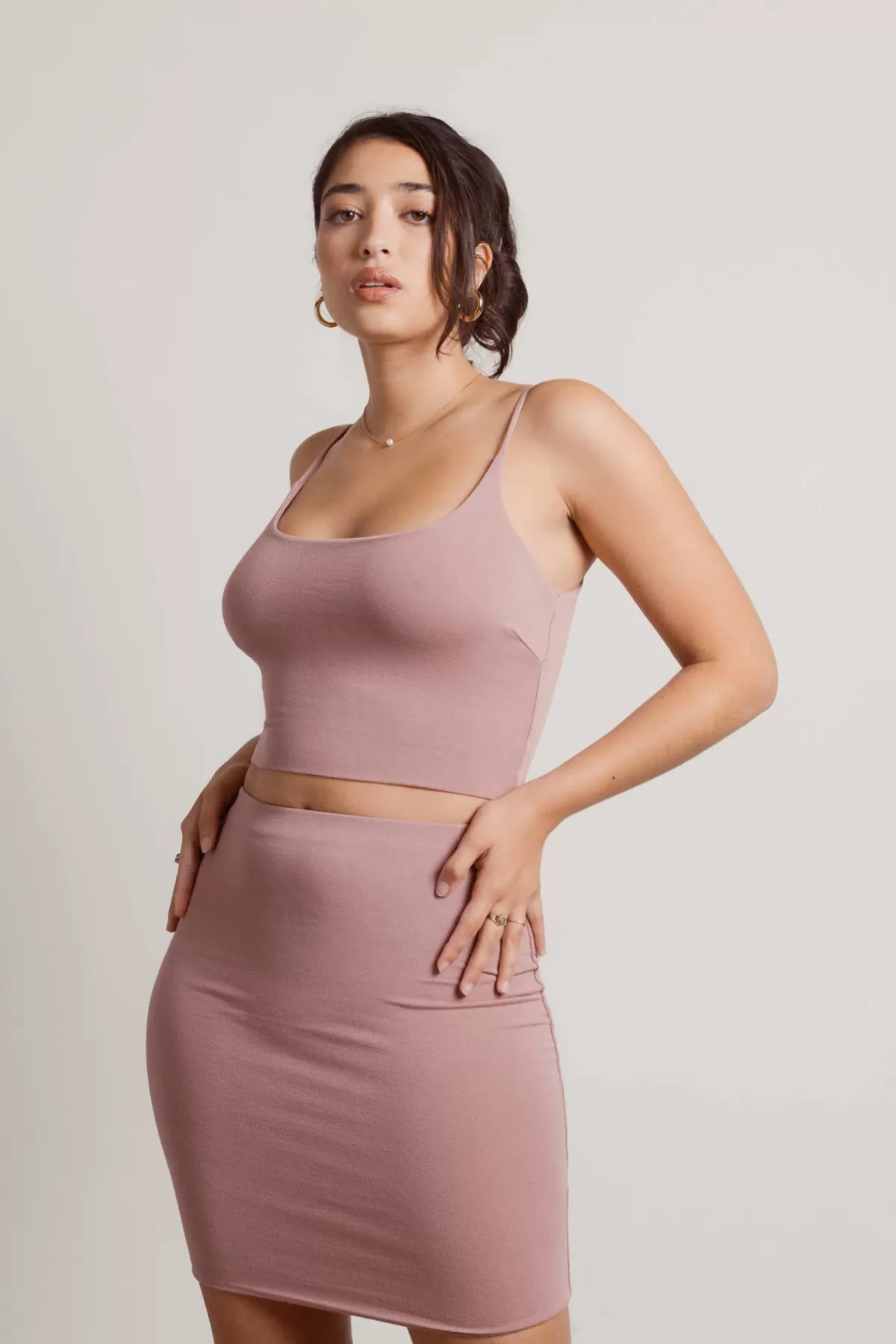 Tobi Take Pride Cami Crop Top And Mini Skirt Set - Black* Skirts | Going Out Tops