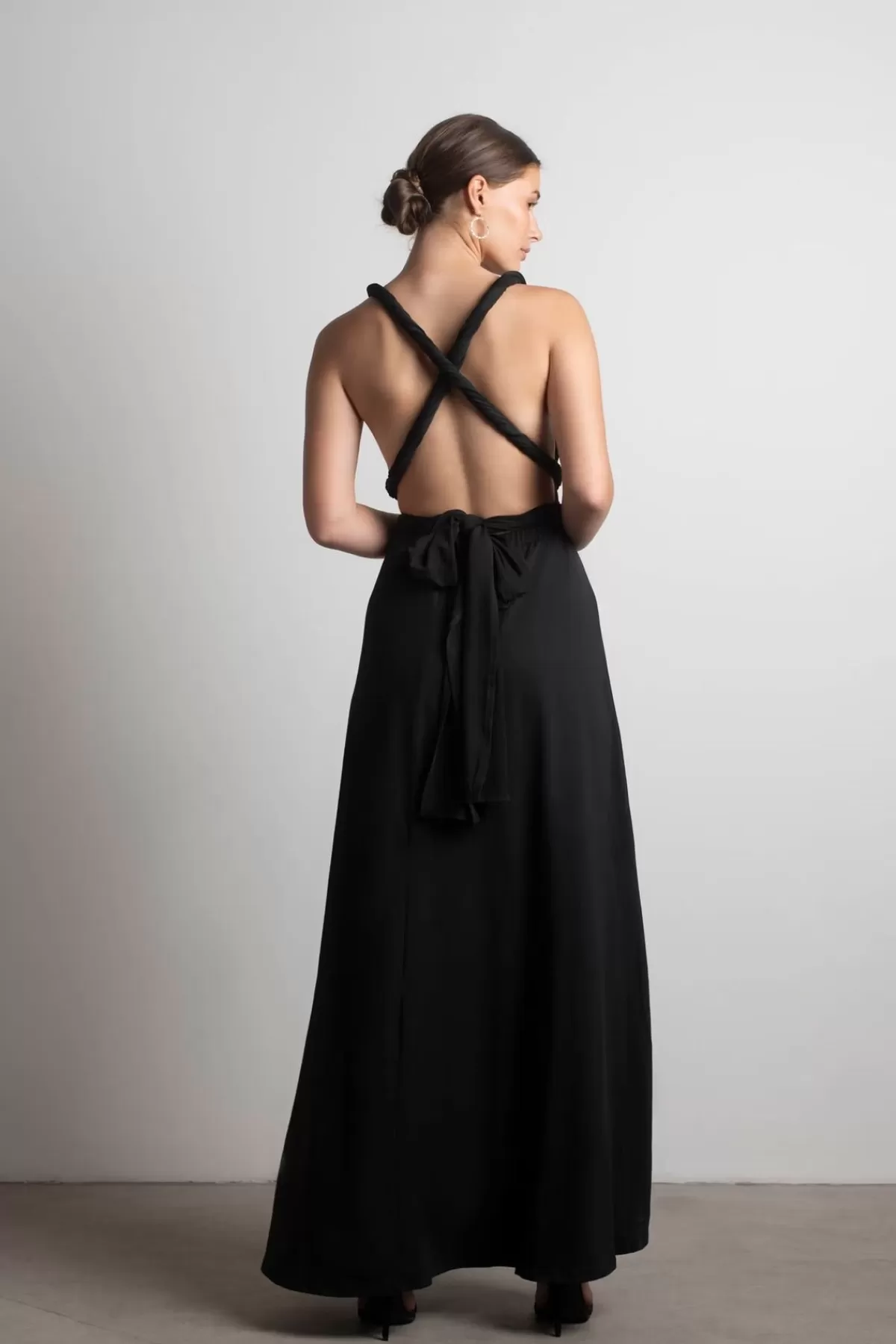 Tobi Think It Through Multiway High Slit Maxi Dress - Hunter Green* Bump Friendly Dresses | Bridesmaid Dresses